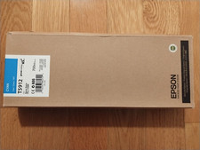 2013 Genuine Epson Cyan UltraChrome Ink T5912 Stylus Pro 11880 700ml New Sealed