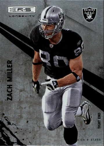 2010 Panini Rookies & Stars Longevity Zach Miller #109
