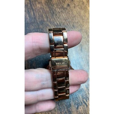 Relic Rose Gold Matilda Watch With Date Wristwatch Fossil  display picture 2