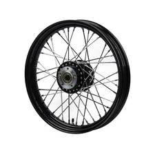 HP 19x2.5 Front Spoke Wheel for 2018+ Harley Softail Standard Street Bob Black