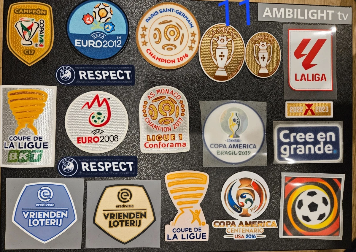 Patch Brodé – Logo Coupe De La Ligue – Pour Maillot – Neuf Sans Emballage