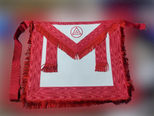 Masonic Regalia Royal Arch Mason Apron with Tassels-Freemasonry With Free Ship