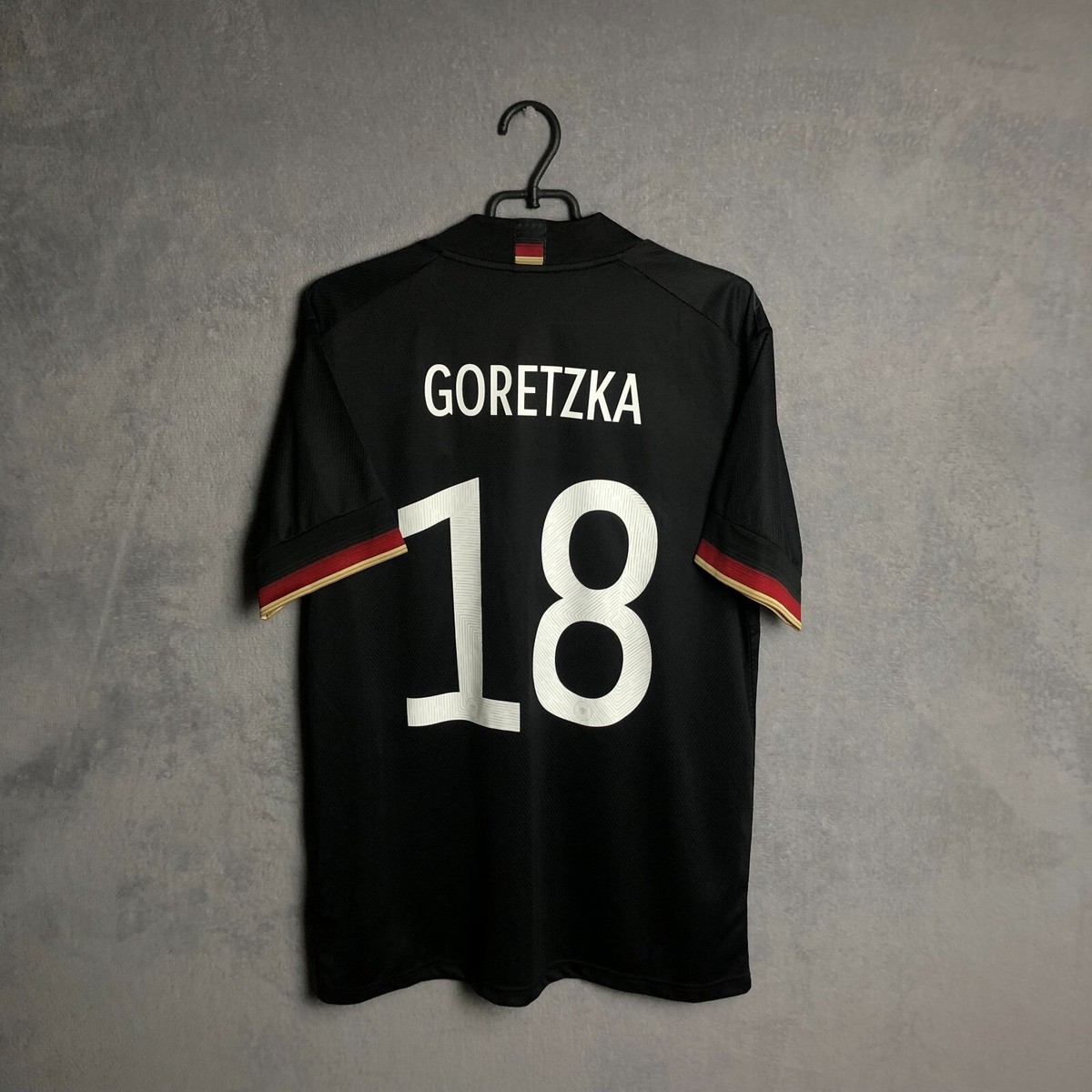 【BAGARCH】FOOTBALL SHIRTS Goretzka Germany Away football shirt 2020 - 22 Adidas EH6117