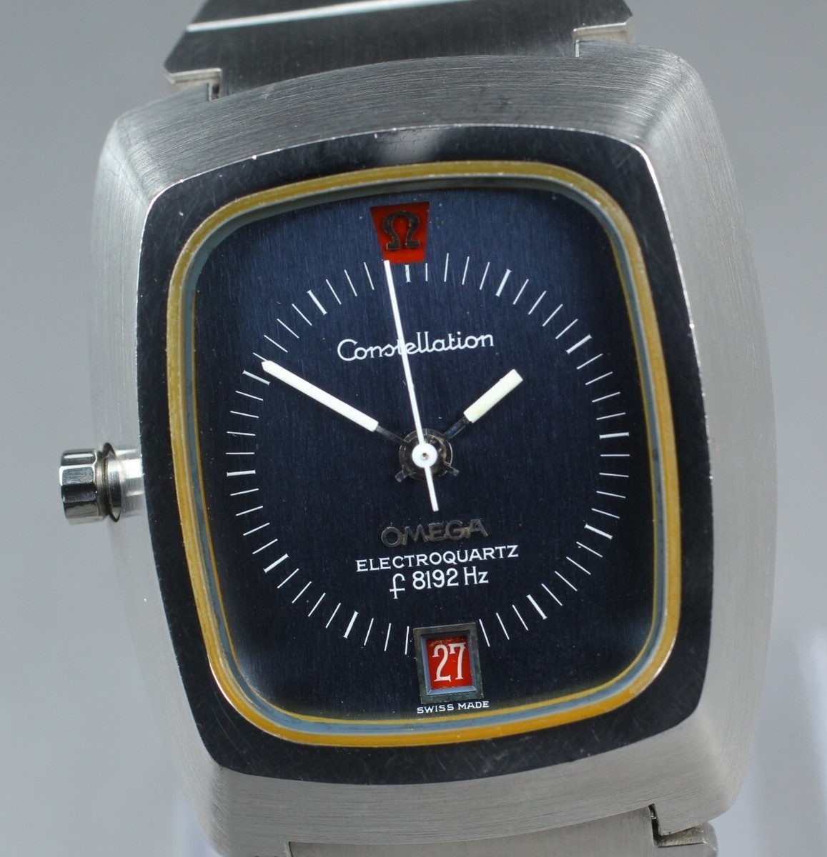 Exc+5] Rare! VTG OMEGA Constellation Electroquartz F8192Hz Beta21 