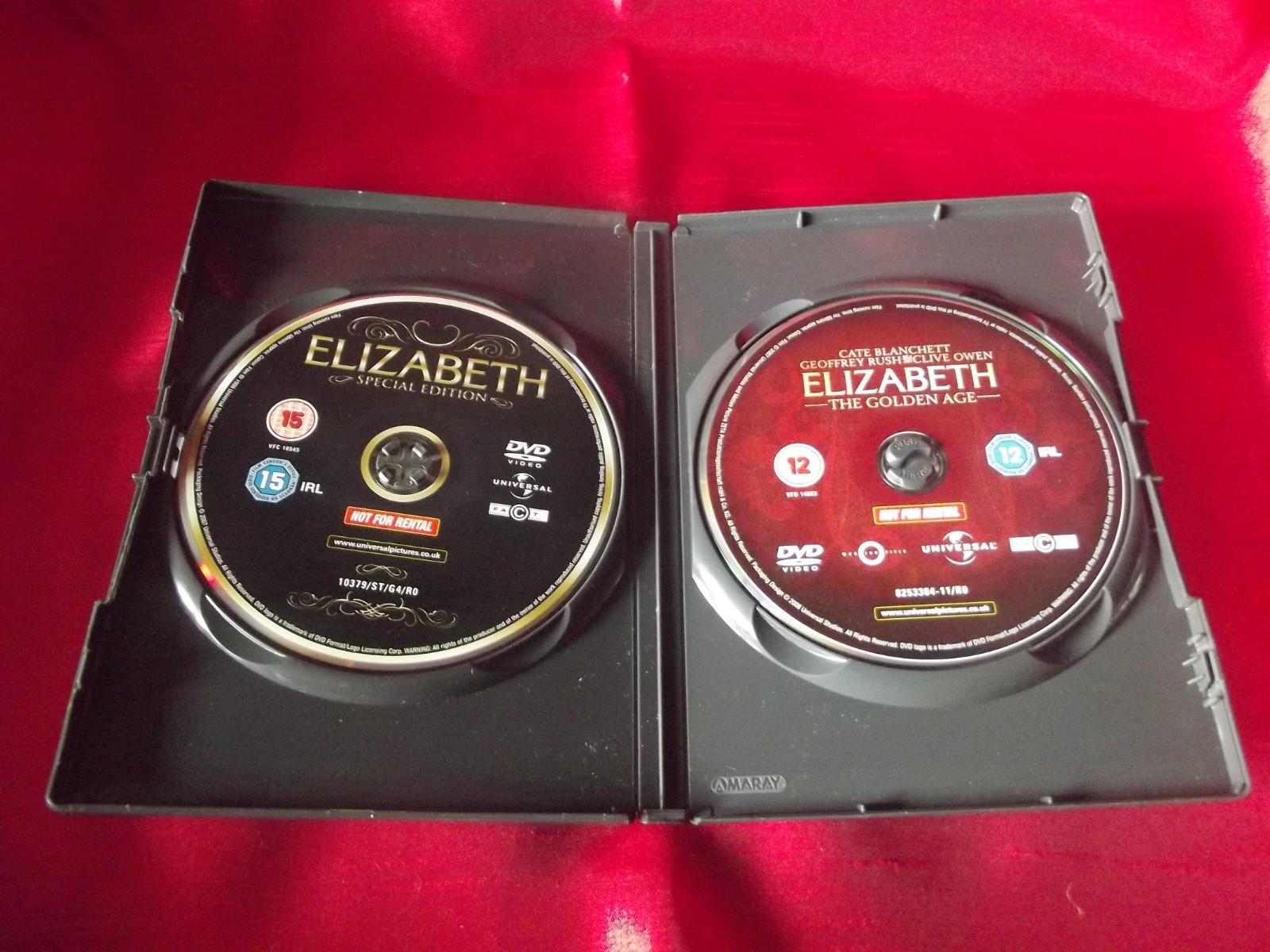 The Complete Collection Elizabeth & Elizabeth The Golden Age dvds | eBay UK
