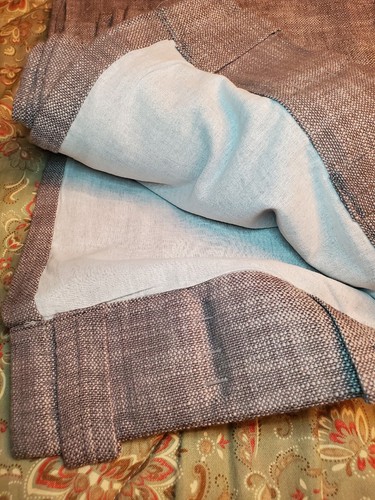 NWOT Pottery Barn Seaton Textured Cotton Curtain Panel 50x84 Lined FlagstoneGray - Picture 4 of 4