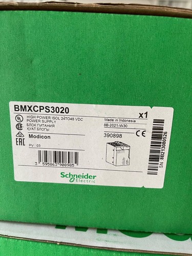 BMXCPS3020 BRAND NEW SCHNEIDER ELECTRIC M340 24VDC Power Supply FREE SHIP