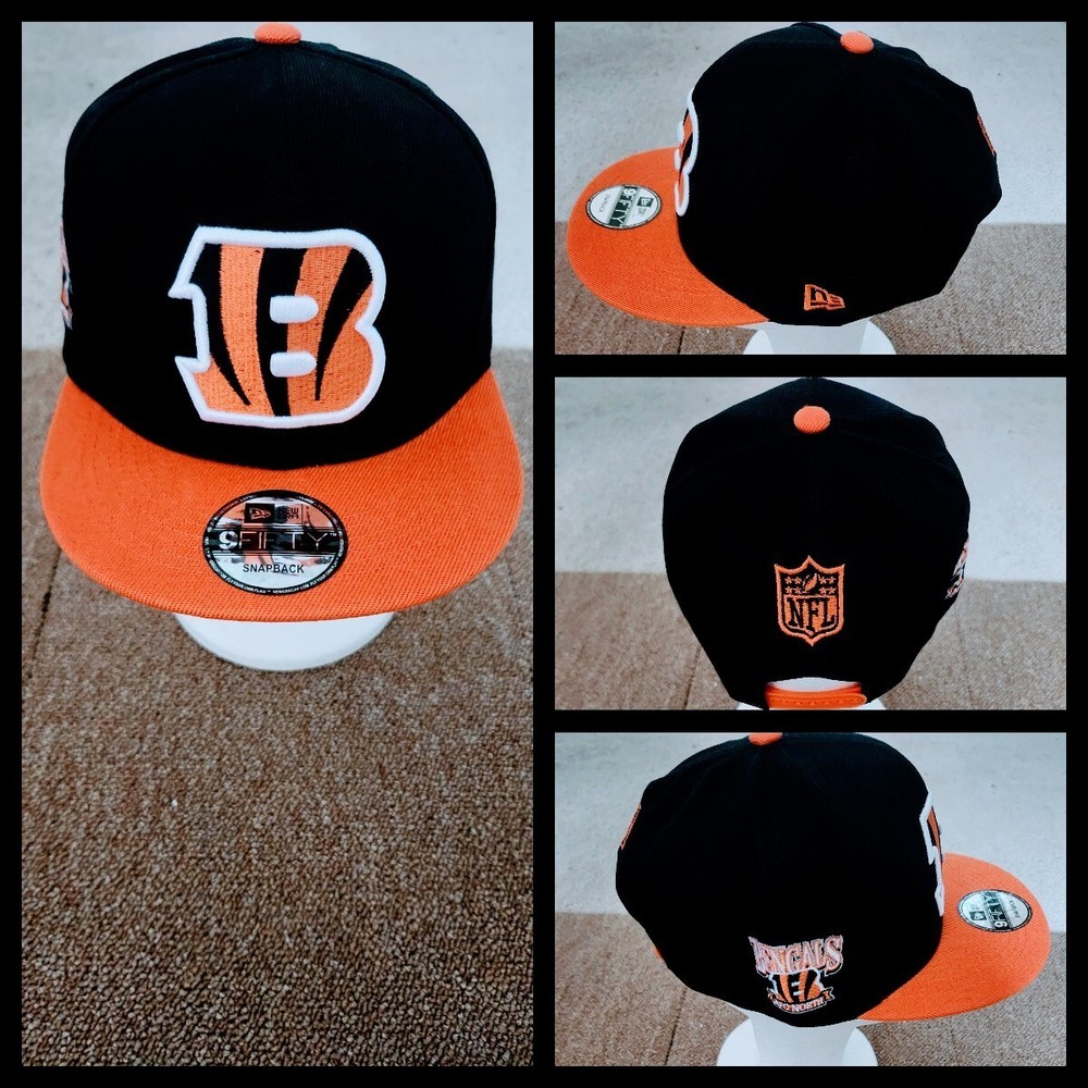 CINCINNATI BENGALS NFL FOOTBALL SNAPBACK HAT.