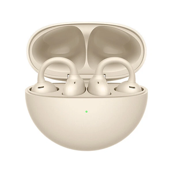 GENUINE FreeClip BEIGE HD Call Touch Control Clip-on Open Ear Earphone Earbuds - Image 2 of 4