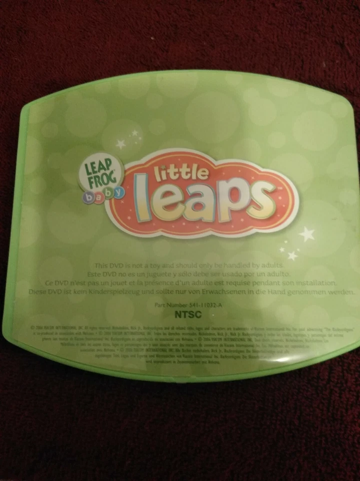 Leap Frog Baby Little Leaps The Backyardigans disc in case w/ booklet - Image 2 of 4