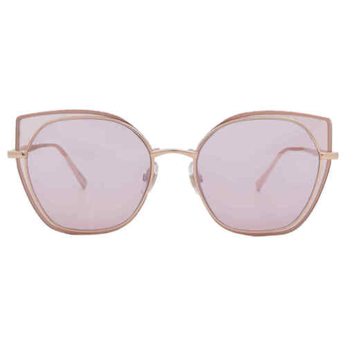 Chopard Pink Mirror Cat Eye Ladies Sunglasses SCHF74M 8FCX 59 SCHF74M 8FCX 59 - Afbeelding 1 van 5
