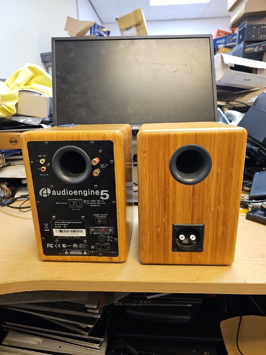 Audioengine A5 Active/Passive Speakers NOT FULLY TESTED-- SPARES