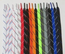 FLAT with Color Pattern/Print  Quality Athletic SHOE LACES Sport Shoe Strings