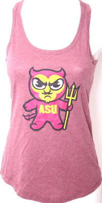 アイドル ASU NEW Arizona State ASU Sun Devils Tokyodachi Red Scoop Tank Top