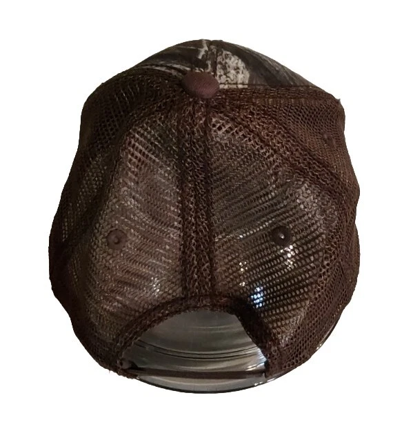 3 Deer Hunting Sporting Ball Caps Camo + Orange Safety Adjustable Snap Back - Image 3 of 4