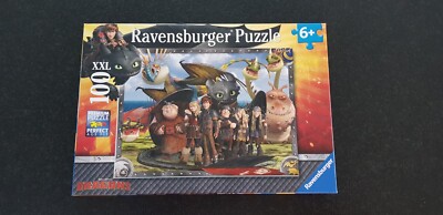 Dragons Puzzle (Ravenburger, 100 Teile, XXL), ab 6 Jahren, neuwertig