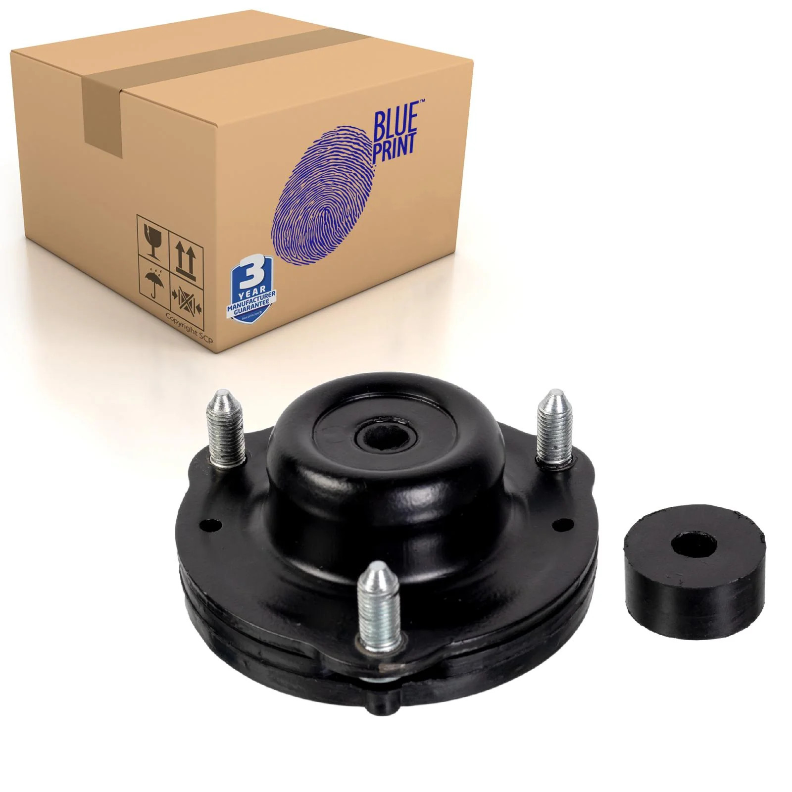 Top Strut Mounting fits TOYOTA HILUX Mk7 2.5D Front 04 to 15 2KD-FTV Blue Print - Image 7