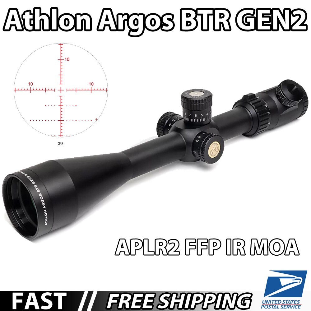 実物Athlon Optics Argos BTR GEN2 1-8×24 Rifle Scopes for Close Range | Argos BTR GEN2 1-8x24
