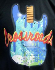 ERIC CLAPTON 2013 CROSSROADS GUITAR FESTIVAL T-SHIRT by GRAFFITI ARTIST "CRASH"
