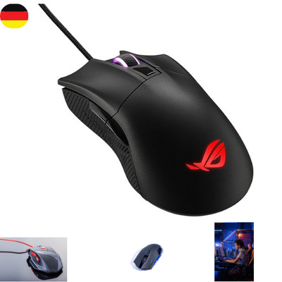 Asus ROG Gladius II Core Gaming-Maus (6200 DPI Sensor, Aura Sync Beleuchtung, Ab