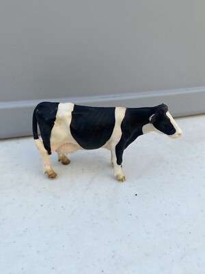 Schleich Cow Black & White Holstein Germany Figure 2000 Retired