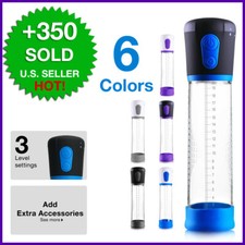Electric Vacuum Penis Pump for ED Male Enhancement Erectile Enlarger 3 Speed E4