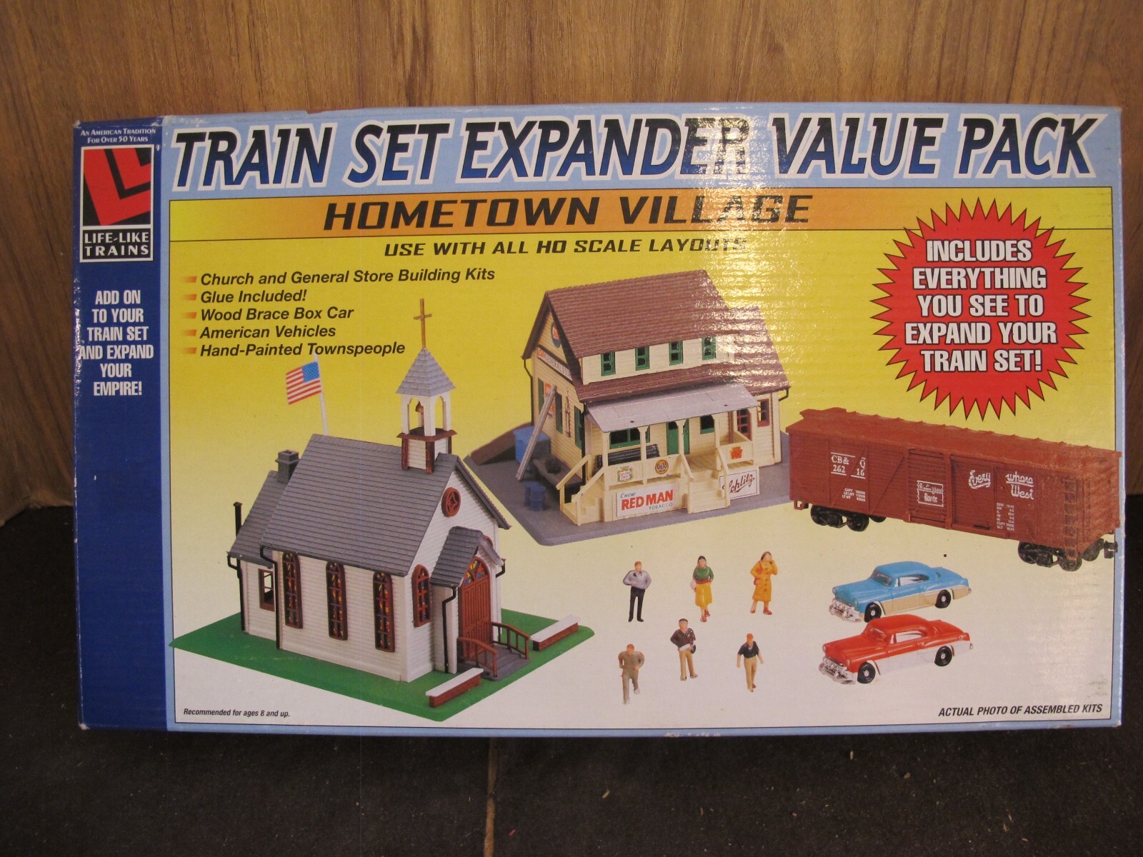 HO GAUGE Vintage LIFE LIKE TRAIN SET HOME TOWN VILLAGE KIT eBay