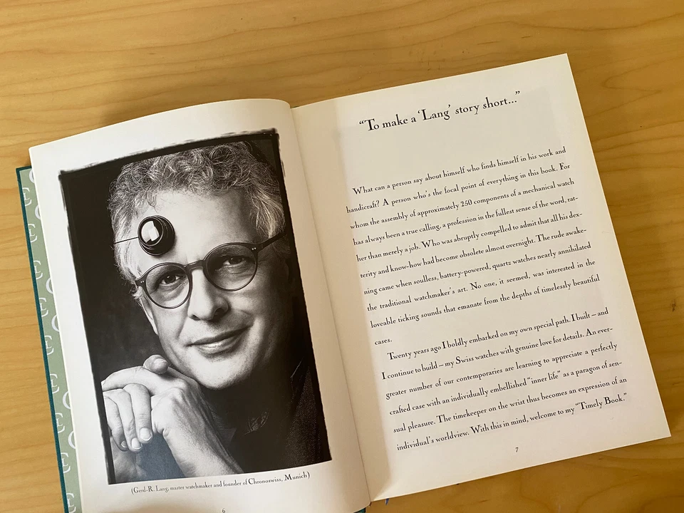 Chronoswiss - Libro Catalogo Signs Of The Time - 2001 - Inglese - Image 3 of 4