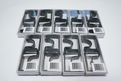 Lot of 9 NoNo Bracket No Drill Curtain Rod Bracket Attachment BK-2592-6418
