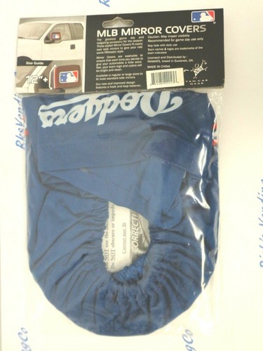 Los Angeles Dodgers Coprispecchietti MLB Grandi per Camion e SUV 12"+ 2 Pezzi - Foto 3 di 3