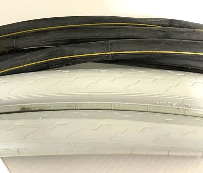 2 COPERTONI DEESTONE CORSA 700 X 23 BIANCO + 2 CAMERE 700x18/23c KENDA