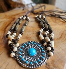 Necklace Chain Choker Necklace Carnival Design Genuine Little Big Horn