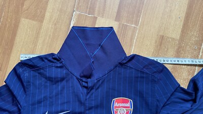 ARSENAL LONDON 2009 2010 AWAY SHIRT JERSEY LONG SLEEVE NIKE 355059