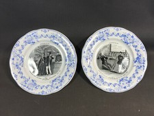 Lot 2 anciennes assiettes