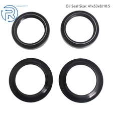 1 Set Front Fork Damper Shock Absorber Fork Dust and Oil Seal for Motorcycles