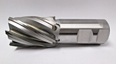 FETTE Carbide-Tipped End Mill with Weldon Shank, 1-1/2'' Diameter, K 10/20