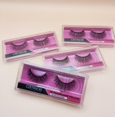 4× Catrice Künstliche Wimpern-Lash Couture 3D Panoramic Volume Lashes-NEU
