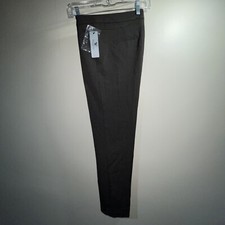 NWT Worthington Womens Petite Bootcut Trouser Size 8P Gray Modern Fit