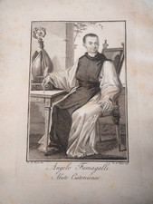1815 G.A. SASSO INCISIONE ANGELO FUMAGALLI ABATE CISTERCENSE STORICO ED ERUDITO