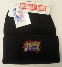 NBA Philadelphia 76ers American Needle Vintage Cuffed Winter Knit Hat Beanie Cap
