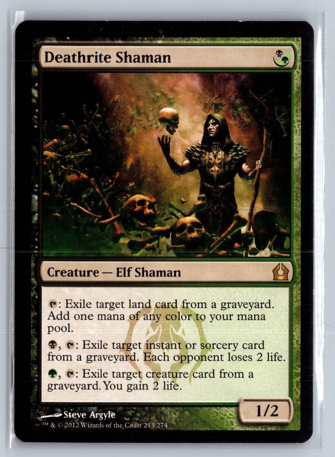 MTG: Return to Ravnica #213 Deathrite Shaman