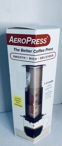 NIB AeroPress 3-in-1 Portable Press Coffee Maker