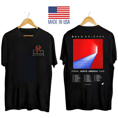 Balu Brigada Inspired Portal North America Tour 2025 Shirt Two Sides Unisex Tee