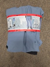 New Roxy Womens Blue Snow Pants Medium M Dry Flight Water Resistant NWT