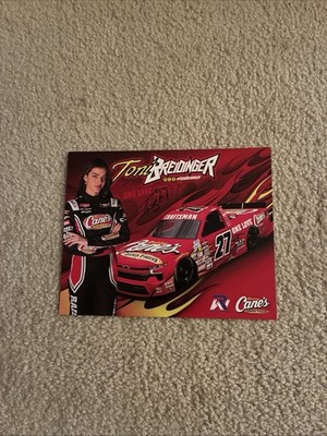 Nascar Truck Driver #27 Toni Breidinger Autographed Cane's 2026