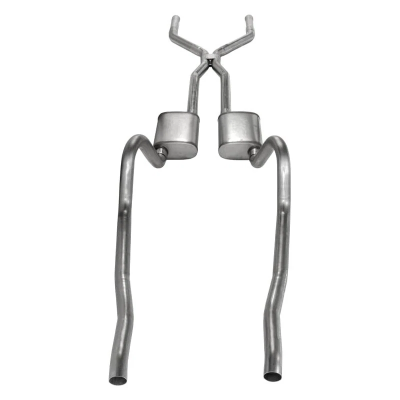 For Dodge Dart 67-73 Exhaust System Pypes 409 SS H-Bomb Crossmember-Back Exhaust - Image 2 of 2