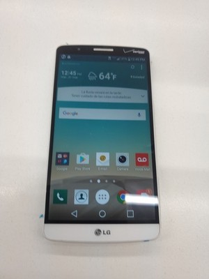 LG G3 32GB White Unlocked Smartphone Very Good Condition/ Please Read Descriptio