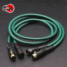 Furutech FA-220 PCOCC XLR Balanced Audio Cable Pair Audiophile Grade Japan