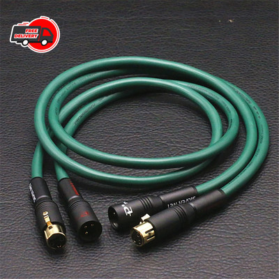 Furutech FA-220 PCOCC XLR Balanced Audio Cable Pair Audiophile Grade Japan