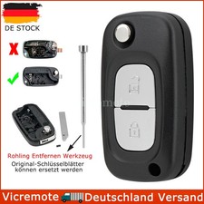2 Tasten Auto Schlüssel Gehäuse für Renault Clio Modus Twingo Mercedes Citan 2 Tasten Auto Schlüssel Gehäuse für Renault Clio Modus Twingo Mercedes Citan